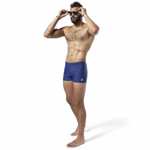 Spodenki Męskie Reebok Swimwear Pool Niebieskie PL 62TNQAD